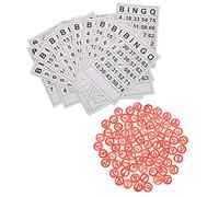 MasYosh Jouet D'échecs Numérique, Jeu Familial de Bureau en Bois avec 75 échecs et 40 Cartes, Jeu de société Classique Russe Traditionnel pour L'interaction Parent-enfant