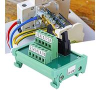 MasYosh JR 10TBC PLC Board, Module D'adaptateur de Signal en Bloc de Borne avec Montage de Rail DIN, pour Système PLC Système DC Motor CNC Machine