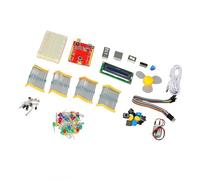 MasYosh Kit d'apprentissage du Tableau de Développement, Panneau Principal de Programmation de Bricolage avec Ensemble de Starter de Résistance au Capteur LED, pour Les Enseignants des