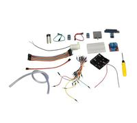 MasYosh Kit de Carte de Développement, Programmation Graphique et Python avec Une Riche Interface D'extension pour Microbit V2.2, Compatible avec Plusieurs Capteurs pour Les Projets de