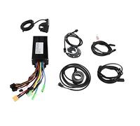 MasYosh Kit de Conversion de Vélo électrique, Contrôleur 26 A 3 Modes avec Panneau D'affichage EN06 et Accélérateur au Pouce 130X pour Moteur 24 V 36 V 48 500 W 750 W