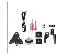 MasYosh Kit de Mise à Niveau de L'axe DUAL Z, Mis à Niveau Toute la Structure Métallique avec Couplage en Aluminium pour la Création de Ender 3s 3D 3D, Fonctionnement Stable Life de