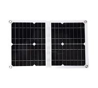 MasYosh Kit de Panneaux Solaires 20 W, Chargeur Solaire Pliable PET EVA PTP avec Taux de Conversion élevé pour Voitures RV ATV DC 18 V, avec Structure de Ruche et Protections Multiples