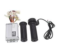 MasYosh Kit de Poignée D'accélérateur de Contrôleur de Moteur brossé 36 V 1000 W, Coque en Alliage D'aluminium avec Conception de Dissipation Thermique, pour Motos électriques, Vélos,