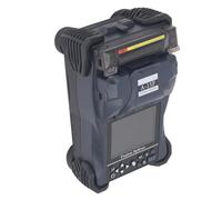 MasYosh Kit d'épissure, 3,5 pouces 400x grossissement Mini machine de soudage optique de fibre avec le luminaire multifonction, pour l'approvisionnement en fibre optique des chemins de fer télécoms