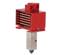 MasYosh Kit D'Hotend D'imprimante 3D, en Bimétalliste en Alliage Bimétallique Ti Ti Résistant à Haute Température 500C Transfert de Chaleur Rapide, avec Remplacement Amovible pour