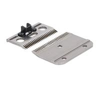 MasYosh Lame de Tondeuse, 24 Dents en Carbure de Haute dureté pour Tondeuse à Poils de Cheval, Lame de Rechange pour Vache, Chèvre, Fourrure épaisse, avec Lame Supérieure et Inférieure