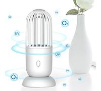 MasYosh Lampe de Nettoyage Ultraviolette UVC, Stérilisateur Portable sans Fil avec Conception Magnétique pour Biberons, Surfaces de Cuisine Intérieures de Voiture (Blanche)