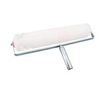 MasYosh Le Rouleau Anti-mousse Auto-nivelant élimine Efficacement les Inégalités pour les Outils de Construction en Ciment époxy, Alliage D'aluminium, Longueur de Brosse de 2,8 Cm pour Chape de Sol,