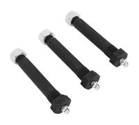 MasYosh Lot de 14 Vis à Manille à Ressort pour Essieu de Remorque, Filetage M11 X 1,25, Vis à Ressort en Acier Graissable avec Graisse Zerk et écrou de Blocage, pour Essieux de 2 000