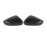 MasYosh Lot de 2 Coques de Rétroviseur en Fibre de Carbone, Boîtier Extérieur de Protection forgé 3K avec Revêtement en Résine époxy Phénolique, pour 3 Axela 2019-2020