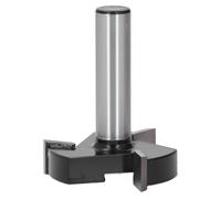 MasYosh Mèche de Routeur de Surface de Spoiler CNC, Tige de 1/2 Po en Acier au Carbone, 3 Cannelures de 1 15/16 Po de Diamètre de Coupe, avec Fonction Anti-rebond, pour le Fraisage du