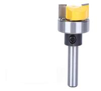 MasYosh Mèche de Routeur, Mèche Droite à Roulement avec Coupe à Double Lame pour le Travail du Bois, en Carbure cémenté 6x3 4x8