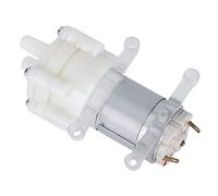 MasYosh Mini Pompe à Eau, Pompe à Membrane électrique DC 6-12 V pour Aquarium avec Support en Silicone, Résistance à Haute Température 80 ℃, Taille Compacte 85 X 40 X 35 Mm