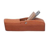 MasYosh Mini Rabot à Bois, Bloc de Bois de Santal Rouge avec Lame en Acier au Manganèse 65, Raboteuse D'ébavurage à la Main pour le Travail du Bois et le Bricolage