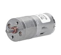 MasYosh Moteur à Courant Continu JGA25 - 370 Réduction Moteur électrique pour la Bureautique des Appareils Ménagers DC24V 100RPM