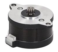 MasYosh Moteur Pas à Pas D'extrudeuse, Acier Inoxydable Rond à 26 Mm 1,8 Degrés 2 Phases avec Câble 1M, pour Ender 3 CR10 Voro 2.4 3D Imprimante
