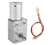 MasYosh Motor D'engrenage sans Balais DC 12V 24V, 16 Vitesses Options 6-150 TR/Min avec Les Engrenages Précis de la Balle Métallique, pour Les Verrous électroniques Robots Cradle (24V, 18rpm)