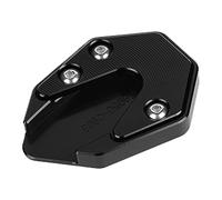 MasYosh Motorcycle Kickstand Side Stand Extension Plaque D'extension pour MF08 2018-2020 (Noir)