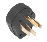 MasYosh NO 14-50P Lame Droite Angle Plug 50A 125V/250V Puissance de Sortie 4 Prong Plug pour Cuisinière Séchoir Générateur