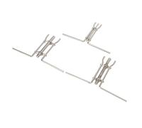 MasYosh Outil D'installation de Coupelle en U, Kit D'outils de Joint de Tige de Piston de Cylindre Hydraulique de 3 Tailles avec Matériau en Fer, pour Voitures et équipements