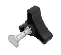 MasYosh Pièces de Tondeuse à Gazon, Bouton de Poignée Triangulaire et Remplacement de Boulon à Vis avec Taille Standard et Surface Brillante, pour Accessoires de Machine à Gazon