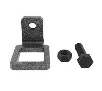 MasYosh Pince de Serrage D'attelage Anti-hochet, Acier Synthétique (Noir | Stabilisateur D'attelage de Remorque, Acier de 1/2 Po D'épaisseur, élimine les Secousses, S'adapte aux Supports à Boule et