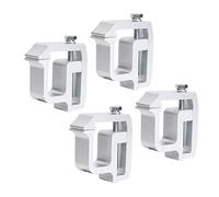 MasYosh Pinces pour Capuchons de Camion, 4 Clips de Montage en Acier allié avec Profondeur de Gorge de 2 Pouces, pour Capuchons de Camion en Fibre de Verre ou en Aluminium