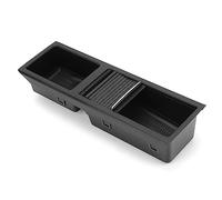 MasYosh Plateau de Console Centrale pour Série 3 E46 1999-2005 Insert de | Convient aux Berlines/coupés de la Série 3 99-05, Matériau ABS Durable, Organise les Pièces de Monnaie du Portefeuille de