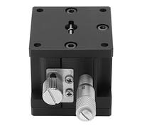 MasYosh Platine Linéaire à Axes Z, Plate-forme de Réglage Fin Manuel avec Haute Précision et Grande capacité de Charge, pour la Détection et le Positionnement Fins dans les Instruments