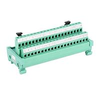 MasYosh PLC Board, Connecteur JR-40TBC Terminal Block With Din35mm Rail Mounting, pour AWG 22-16 Wire et PLC Servro System CNC Machine