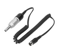 MasYosh Poignée de Micro Moteur, Pièce à Main Brossée 0 à 35 000 Tr/min avec Anneaux en Caoutchouc et Balais de Carbone, pour L'artisanat de Bijoux, Polissage, Meulage, Fraisage,