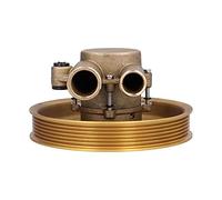 MasYosh Pompe à Eau Brute 21212799, Pompe à Eau Marine en Laiton avec Poulie Serpentine, Adaptée aux Moteurs 4,3 L 5,0 L 5,7 V8 V6 GXI Réparation de Remplacement