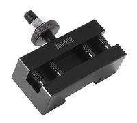 MasYosh Porte-outil de Tour, Accessoires de Tournage en Acier à Haute Teneur en Carbone avec Rainure en Queue D'aronde pour Colonne D'outils 250 202, Usinage de Fabrication Militaire