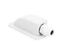 MasYosh Presse-étoupe pour entrée de câble solaire simple, boîte de jonction étanche IP65 pour panneau solaire avec protection à haute efficacité, pour cabine de bateau, véhicule (blanc)