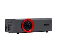 MasYosh Projecteur Portable, Vidéoprojecteur HD 1080P avec Haut-Parleur intégré, Projecteur de Poche LED à Mise au Point électrique pour Le Bureau à Domicile et Le Camping (Prise UE)