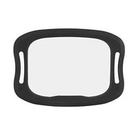MasYosh Rétroviseur Arrière pour bébé avec Lumière LED, Lentille Convexe Grand Angle Réglable, Télécommande, Surface de Miroir en PC Incassable, pour la Plupart des Voitures