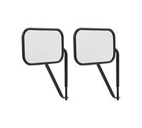 MasYosh Rétroviseur Latéral, Remplacement de Grande Taille de 7,7 Pouces pour JK JL TJ YJ CJ, avec un Joint Directionnel Omni et un Matériau Métallique Fort