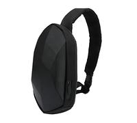 MasYosh Sac de Poitrine en Polyèdre, Sac à Dos Multifonctionnel Imperméable avec Texture Géométrique et Poche Antivol, pour Hommes et Femmes, Voyage, Cyclisme, Travail