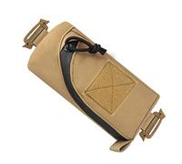 MasYosh Sac D'urgence de Survie Militaire, Tissu Oxford Imperméable Léger et Portable Haute densité, à Usages Multiples pour la Décoration Intérieure de Camping en Plein Air (Kaki)
