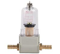 MasYosh Séparateur D'eau D'huile, Filtre à Air comprimé de Voiture avec Connexion Rapide pour le Carter de Purification du Gaz D'huile, Ajustement Universel 6 Mm 8 Mm 10 Mm 12 Mm (B (8 mm))