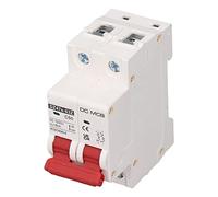 MasYosh SG DC DC Miniature Circuit Breaker 2P 50A DC1000V 6000A Capacité de Rupture DIN Mot pour le Système Solaire PV DZ47S 63Z C50