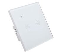 MasYosh Smart WiFi Switch, Télécommande sans Fil à 2 Voies pour les Lumières et les Ventilateurs avec une Application Mobile, Fonctionne avec le Contrôle Vocal, Ifttt Roqi, 200 240vac