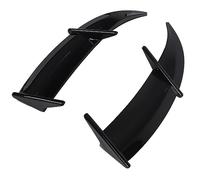 MasYosh Spoiler du Coffre ABS, Fenêtre de Toit Arrière de la Fenêtre du Toit Arrière de Bilans de Gamme D'aile à Lèvres pour Les Modèles MK6, avec Une Installation Facile et Une (Noir Brillant)