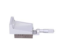 MasYosh Table Coulissante, Axe Z en Alliage D'aluminium, Guide Linéaire, Plate-Forme de Coupe Manuelle avec Poignée de Rotation D'engrenage, pour Un Réglage Fin du Déplacement et Un