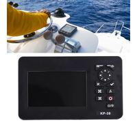 MasYosh Traceur de Cartes GPS Marin LCD Couleur 5 Pouces, Navigateur Satellite avec Récepteur GPS 50 Canaux, 12 000 Points de Cheminement et Alarme AIS pour la Navigation de Plaisance