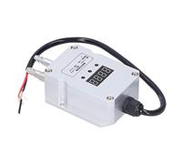 MasYosh Transmetteur de Pression du Vent, Capteur de Pression Différentielle à Affichage Numérique avec 4-20 MA DC 24 V, Filetage M10, pour Alimentation en Air de Chaudière et Contrôle (0-5KPa)