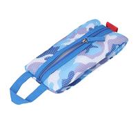 MasYosh Trousse à Crayons Grande capacité, Conception Portable (Bleu) | Matériau en polyester durable, Étui de rangement multifonctionnel, Idéal pour la papeterie ou les cosmétiques