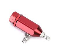 MasYosh Turbo Boost Controller, Manuel Réglable Réglable 1-30psi en Aluminium à Bille à Ressort en Boucle Fermée, avec écrou de Verrouillage pour L'ajustement Universel dans le (Rouge)