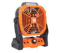 MasYosh Ventilateur de Camping, Rechargeable 20000mAh Batterie Portable Ventilateur avec 6 LED Lumières 3 Niveau Luminosité USB Power Bank, pour Tente Bureau Accueil Voyage Camping Pêche